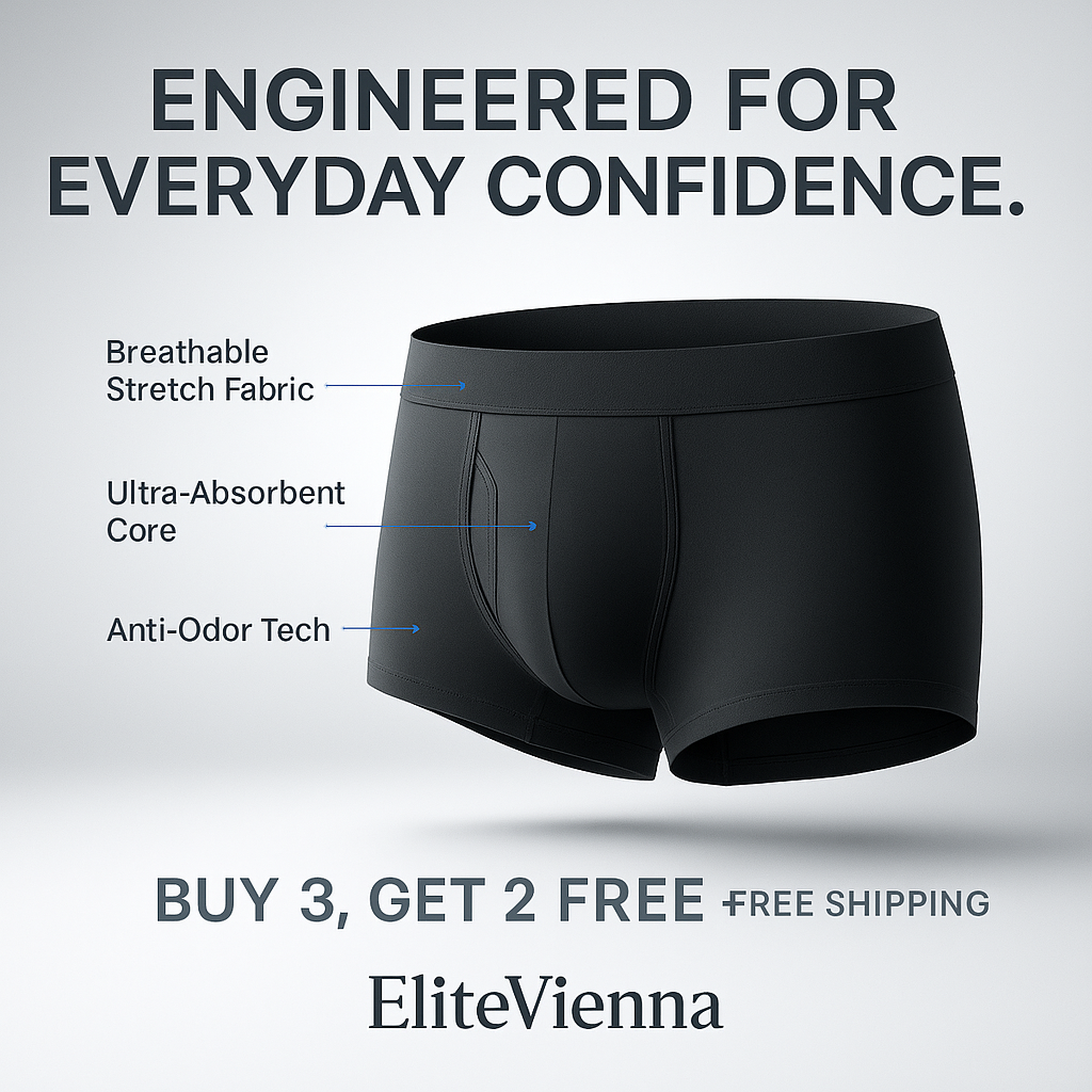 EliteVienna LeakShield™ Boxer Briefs