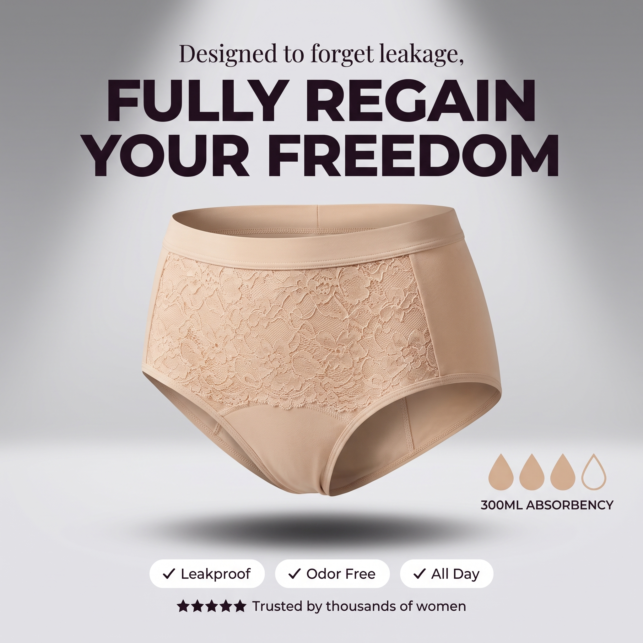 Elitevienna Washable Incontinence Panties