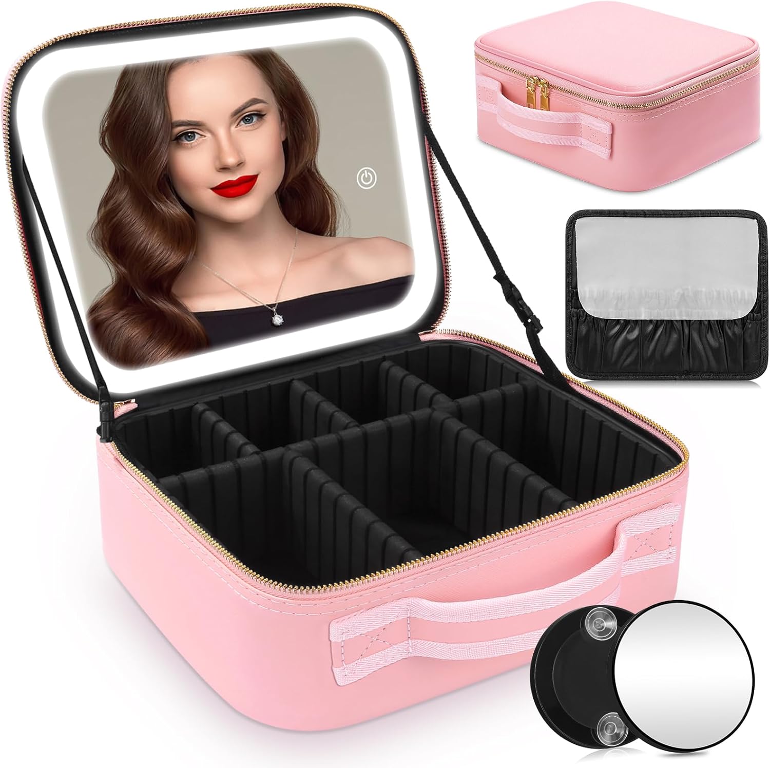 Luma | All-in-One Beauty Bag with LED Mirror