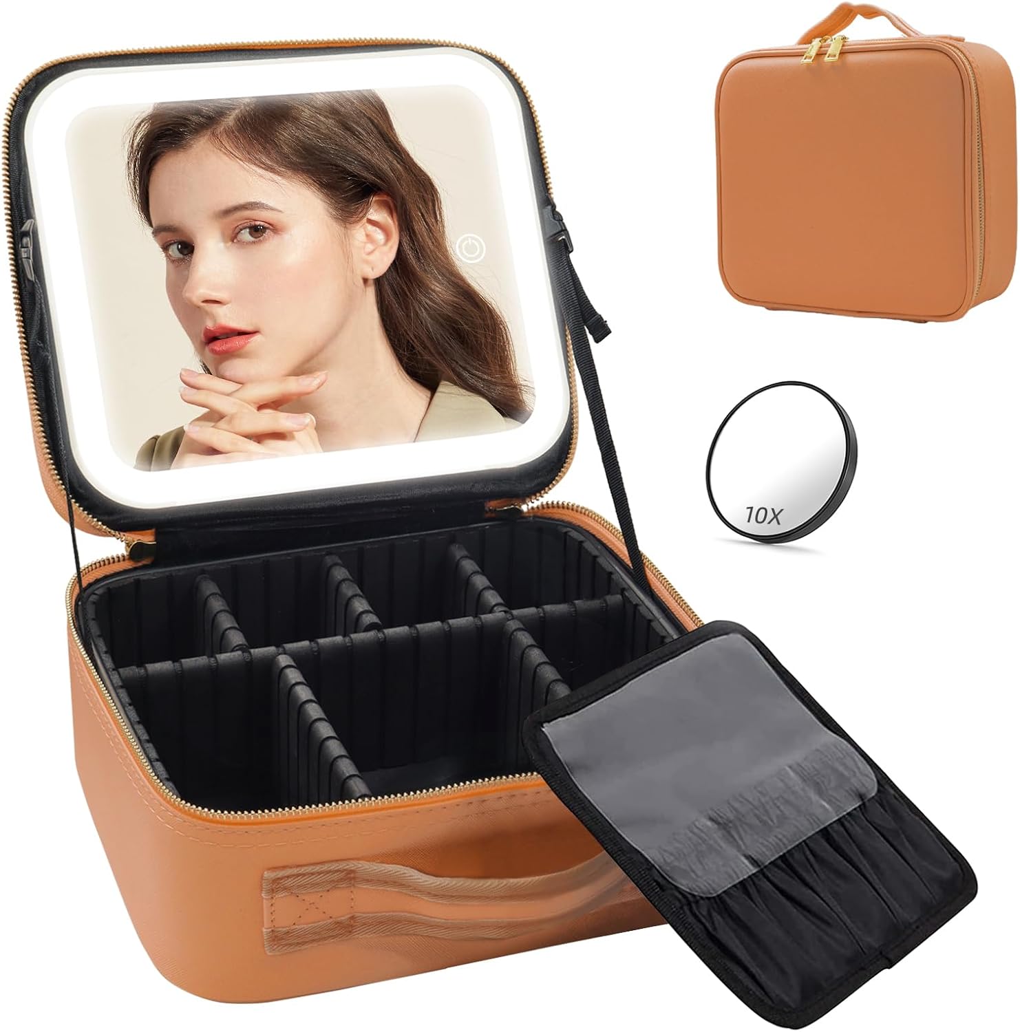 Luma | All-in-One Beauty Bag with LED Mirror