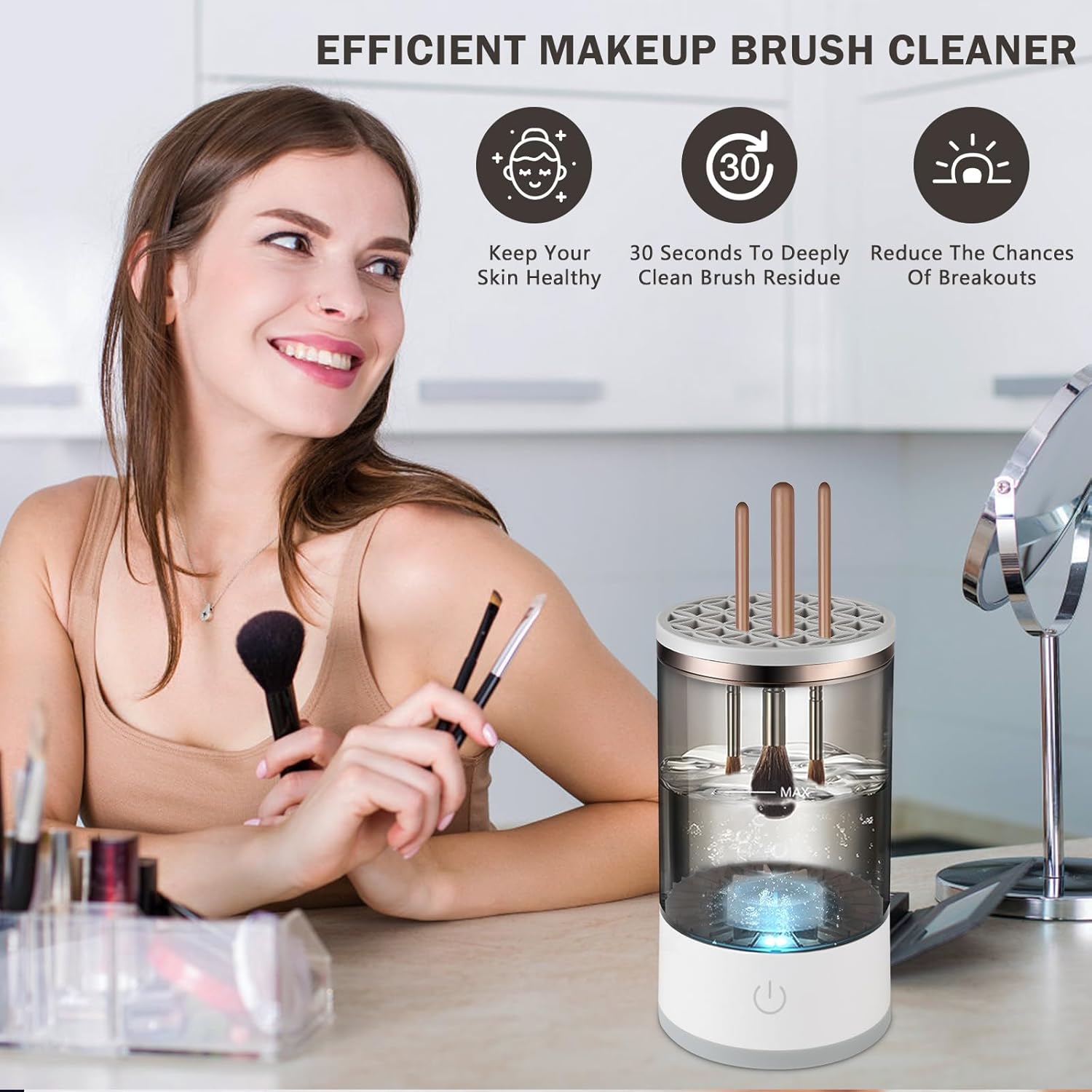 Brushblast Pro Make-up-Reiniger