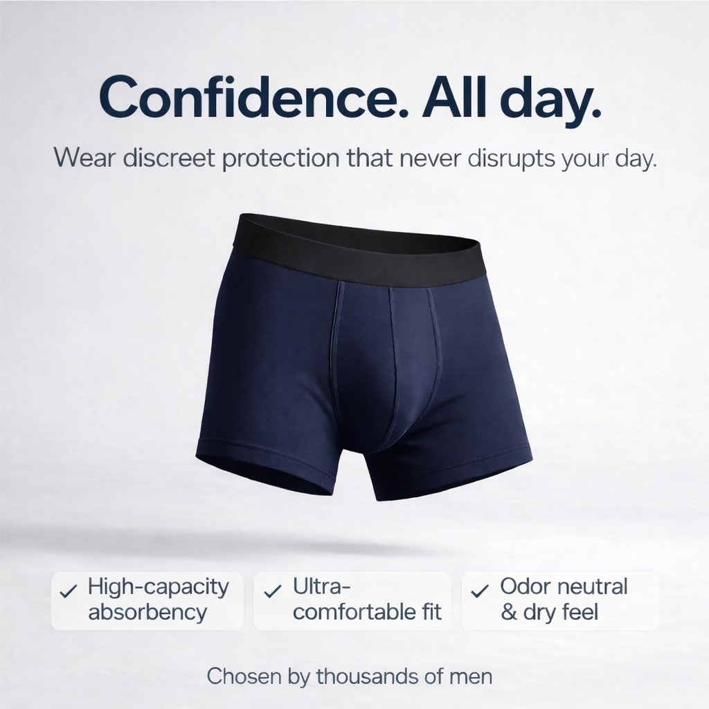 EliteVienna™ Essential Leak-Proof Boxer Brief
