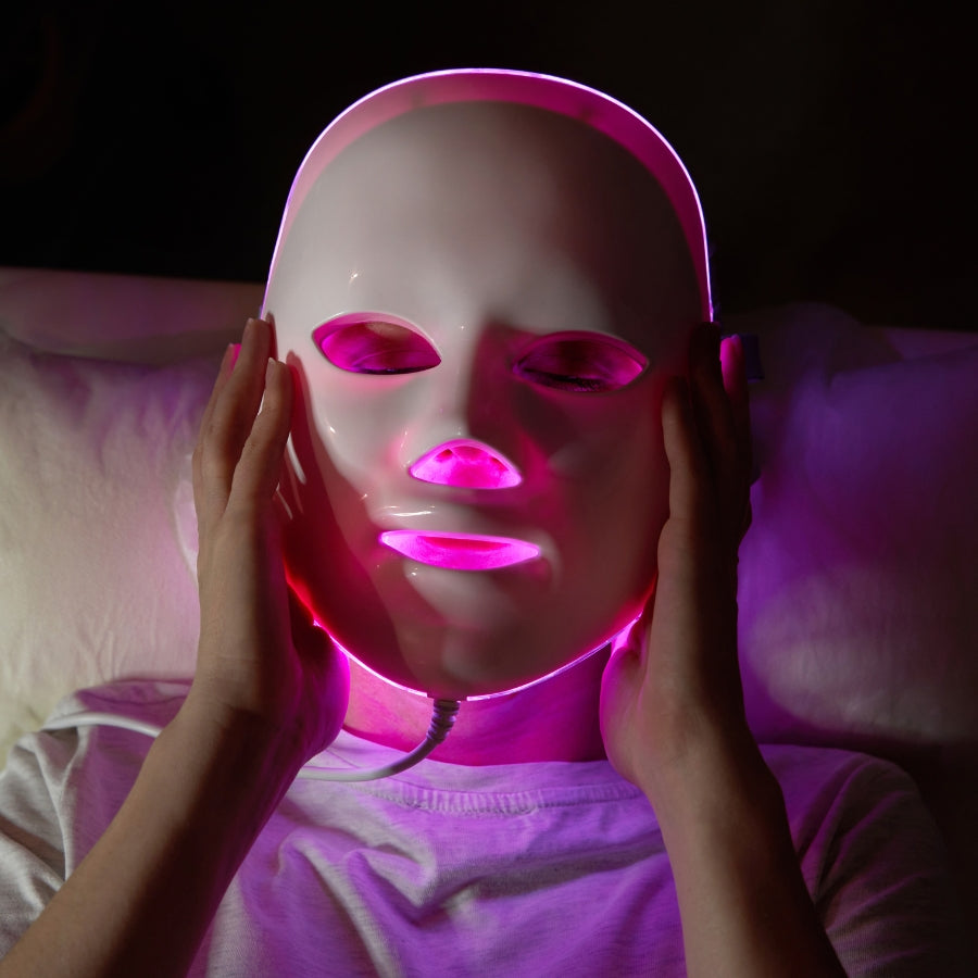 Gesichtsmaske Lichttherapie Pro